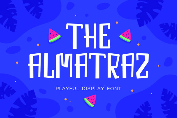 Almatraz: A Sweet Display Font for Modern Branding