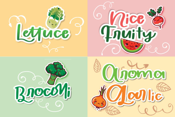 Aroma Garlic Font for Eye-Catching Campaigns