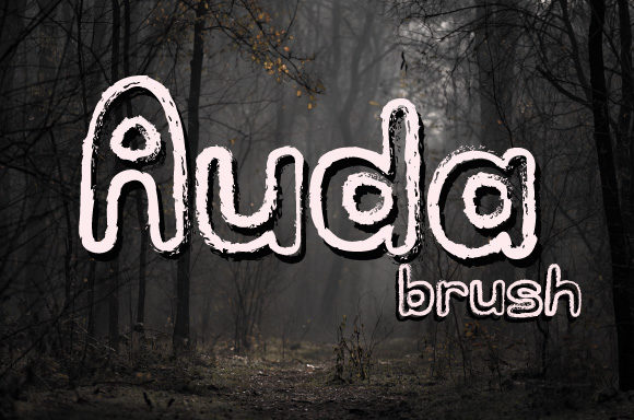 Auda: A Polished Display Font for Branding and Design