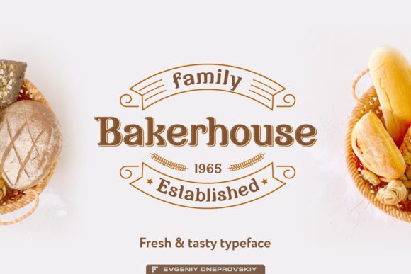 Bakerhouse Font Review for Branding Projects