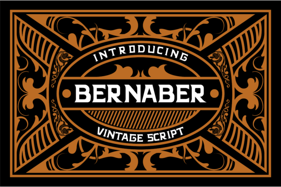 Bernaber: A Vintage Display Font for Modern Web Design