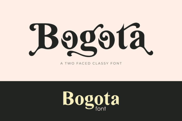 Bogota Display Font for Modern Web Design