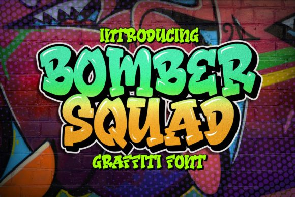 Bomber Squad Font for Bold Editorial Design