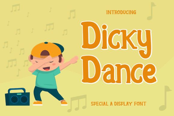 Dicky Dance: A Playful Font for Handmade Creations