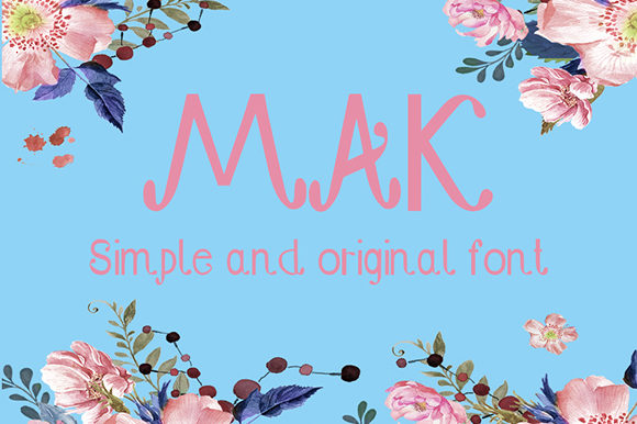 Elevate Your Designs with the Mak Font
