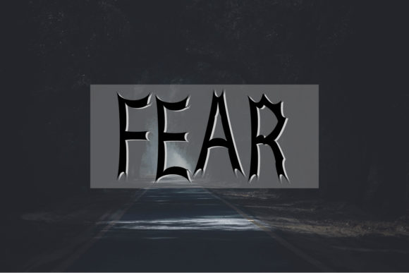 Fear Font for Halloween Branding