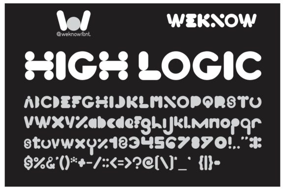 High Logic Font for Branding Projects