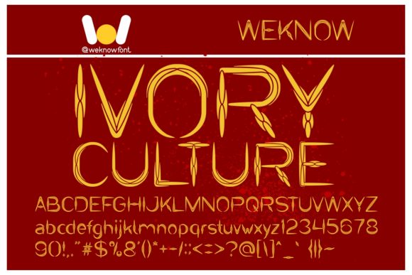 Ivory Culture: A Font That Transformed My Brand's Visual Story
