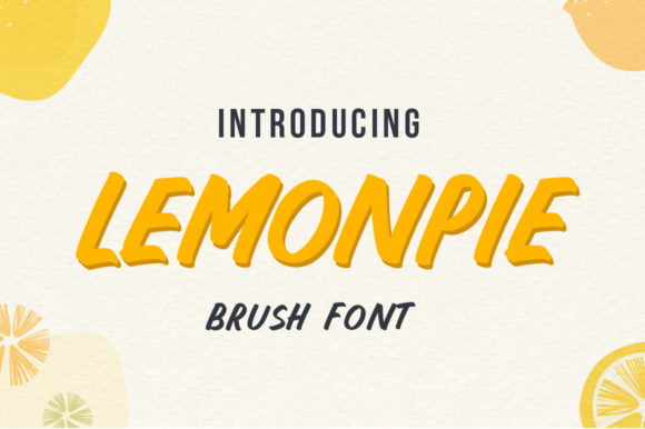 Lemonpie Font for Bold Brand Messaging