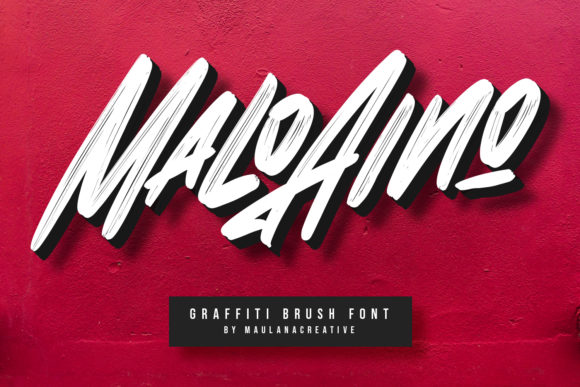 Malo Aino: A Bold Display Font for Creative Makers
