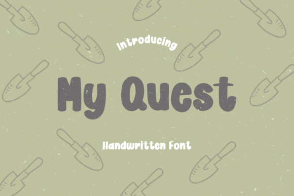 My Quest: A Display Font for Bold Branding