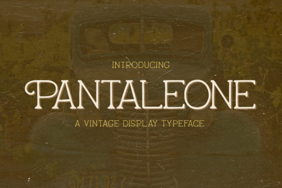 Pantaleone: A Simple Font That Elevates Branding