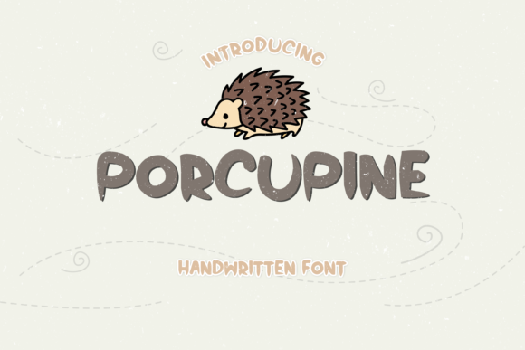 Porcupine: A Display Font for Bold Visual Statements