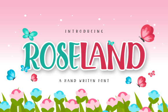 Roseland Font for Branding That Feels Fresh and Natural