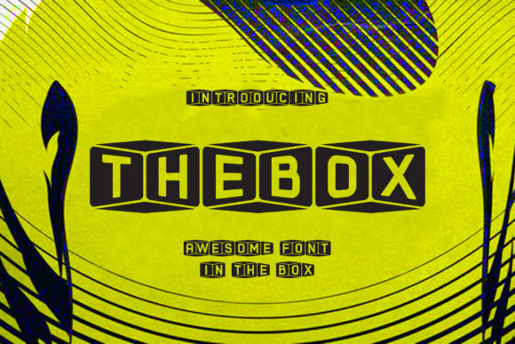 The Box Font: A Bold Choice for Creative Branding Projects