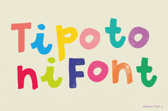 Tipotoni: A Playful Font for Creative Editorial Projects