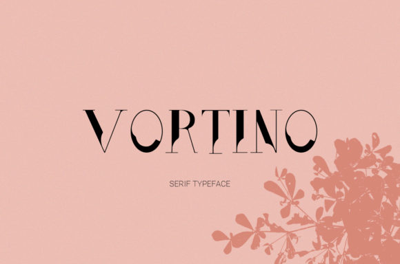 Vortino: A Stylish Display Font for Handmade Creations